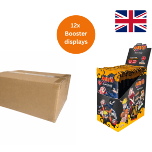 Naruto TCG: First set 2nd Edition Booster packs CDU 24 booster packs each (12 pcs) case - pre order