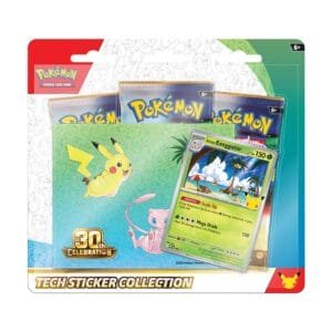 Pokémon Tech Sticker Collection  - 30th Celebration Forhåndsbestilling