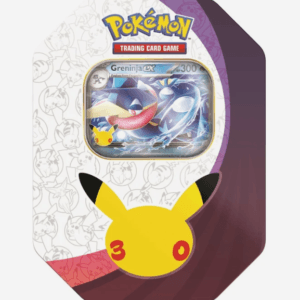 Greninja  Pokémon Tin - 30th Celebration FORHÅNDSBESTILLING