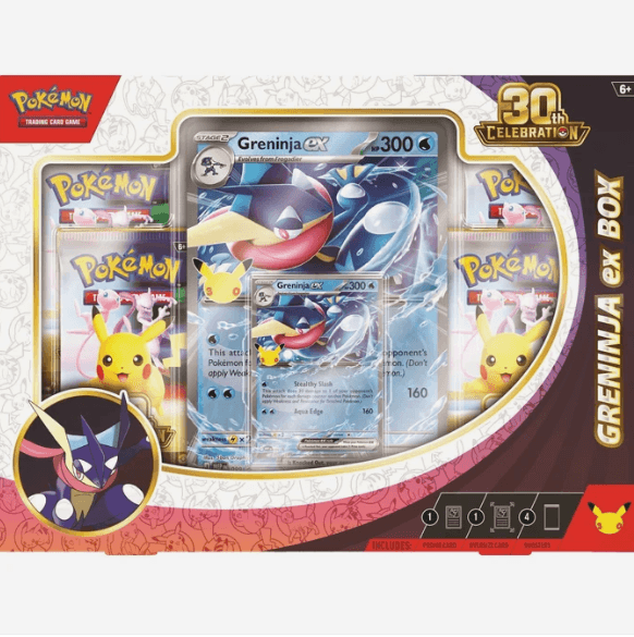 Greninja ex Box - Pokémon 30th Celebration