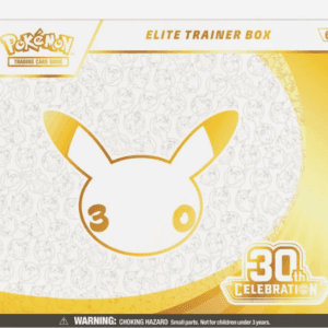 Pokémon 30th Celebration ETB Forhåndsbestilling